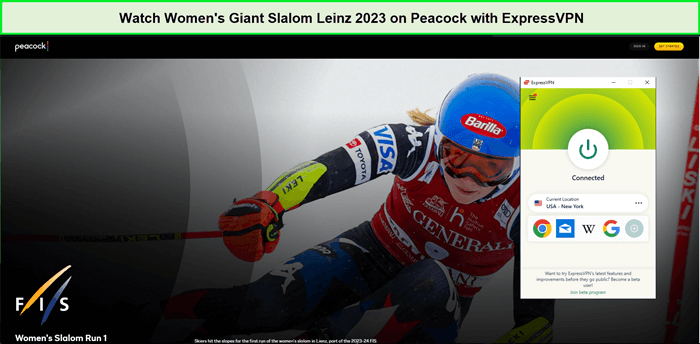 Watch-Womens-Giant-Slalom-Leinz-2023-outside-USA-on-Peacock-wuth-ExpressVPN