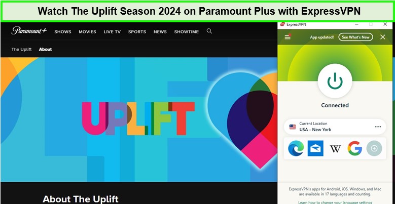 Guarda la stagione Uplift 2024 su Paramount Plus  -  