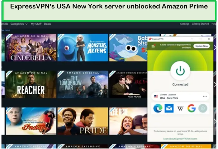  ExpressVPN-Desbloquear Amazon Prime 