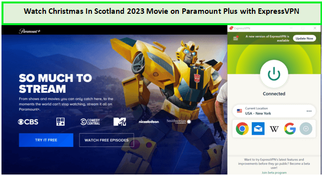  Regardez le film Noël en Écosse 2023 in - France Sur Paramount Plus 