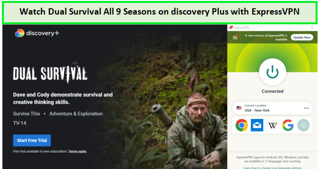 Guarda Dual Survival tutte le 9 stagioni in - Italia Su Discovery Plus 