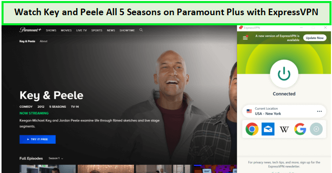  Guarda Chiave e Peele tutte le 5 stagioni in-Italia Su Paramount Plus 