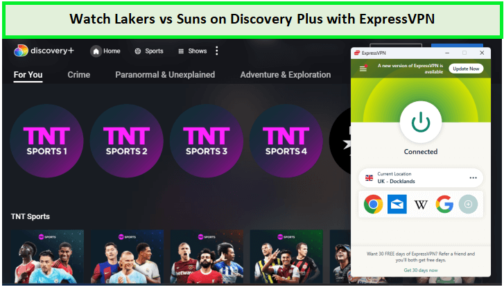 Watch-Lakers-vs-Suns-in-South Korea-on- Discovery-Plus