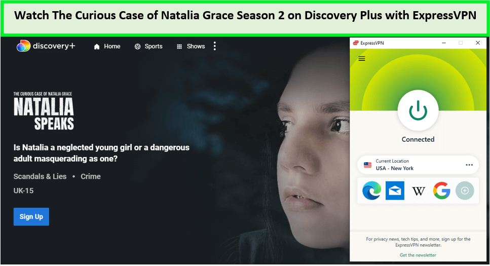  Regardez le curieux cas de Natalia Grace Saison 2 in - France Sur Discovery Plus avec ExpressVPN 