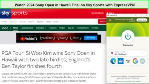 Bekijk de finale van de Sony Open in Hawaii 2024 in   Nederland op Sky Sports