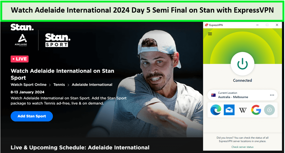 Watch-Adelaide-International-2024-Day-5-Semi Final-in-Netherlands-on-Stan-with-ExpressVPN 