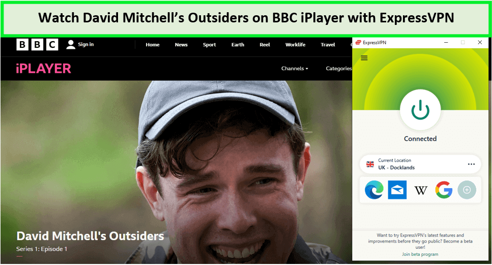 Schau-dir-David-Mitchells-Outsiders-an- in - Deutschland -auf-BBC-iPlayer-mit-ExpressVPN 