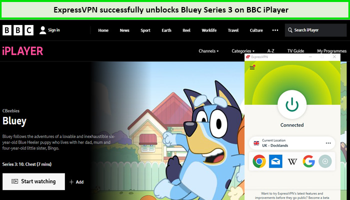  Express-VPN entsperrt Bluey-Serie 3. in - Deutschland -auf-BBC-iPlayer 
