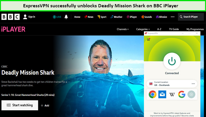 Express-VPN-Unblocks-Deadly-Mission-Shark-in-Australia-on-BBC-iPlayer