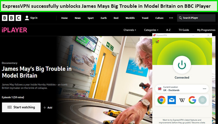 Express-VPN-Unblocks-James-Mays-Big-Trouble-in-Model-Britaint-in-Spain-on-BBC-iPlayer