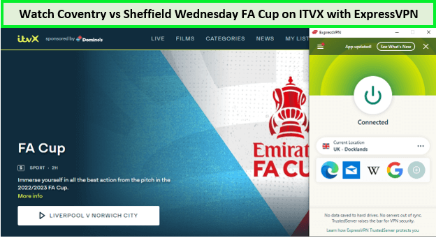  Guarda Coventry vs Sheffield Wednesday FA Cup in - Italia su-ITVX-con-ExpressVPN 