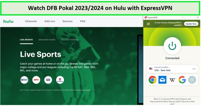  Guarda-DFB-Pokal-2023-2024- in - Italia -su-Hulu-con-ExpressVPN 