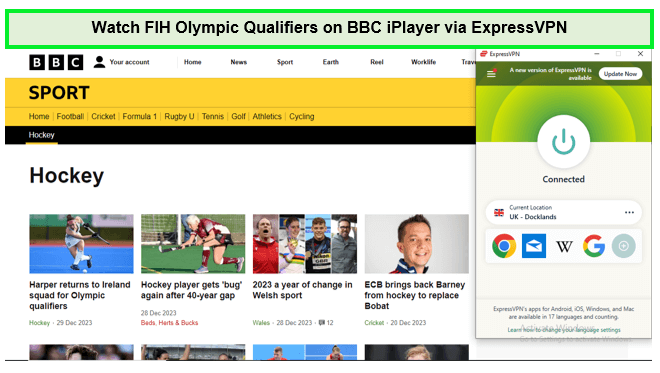 Guarda-FIH-Olimpiadi-Qualificazioni- in - Italia -su-BBC-iPlayer-tramite-ExpressVPN 