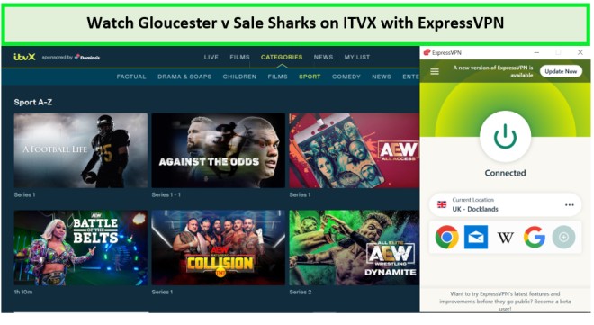  Ver-Gloucester-v-Sale-Sharks- in - Espana en-ITVX-con-ExpressVPN 