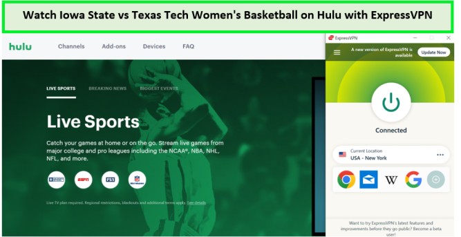 Watch-Iowa-State-vs-Texas-Tech-Womens-Basketball-in-Canada-on-Hulu-with-ExpressVPN