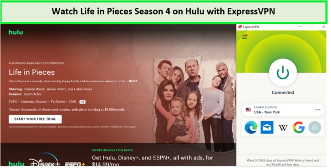 Watch-Life-in-Pieces-Season-4-in-Australia-on-Hulu-with-ExpressVPN