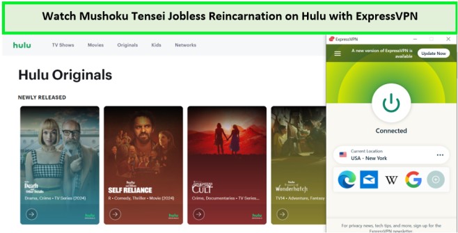 Watch-Mushoku-Tensei-Jobless-Reincarnation-Outside-USA-on-Hulu-with-ExpressVPN.