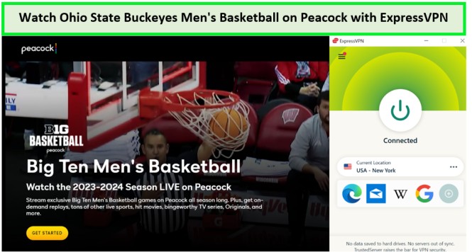  Guarda-Ohio-State-Buckeyes-Basketball-Maschile- in - Italia -su-Peacock-con-ExpressVPN 