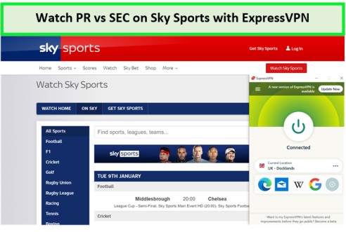 ExpressVPN - Sbloccato Sky Sports - in - Italia 