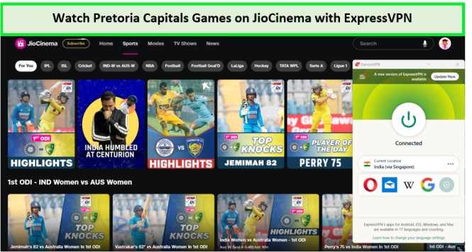 Watch-Pretoria-Capitals-Games-outside-India-on-JioCinema-with-ExpressVPN