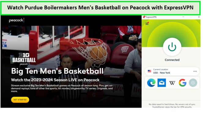  Bekijk Purdue Boilermakers Herenbasketbal. [intent origin=