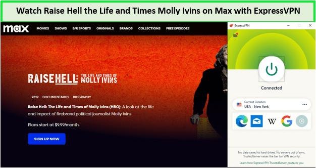 Watch-Raise-Hell-the-Life-and-Times-Molly-Ivins-in-South Korea-on-Max-with-ExpressVPN 