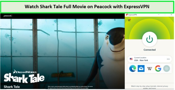 unblock-Shark-Tale-Full-Movie-in-Spain-on-Peacock-with-ExpressVPN