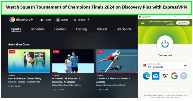  Ver-Final-del-Torneo-de-Campeones-de-Squash-2024- in - Espana -en-Discovery-Plus-con-ExpressVPN 
