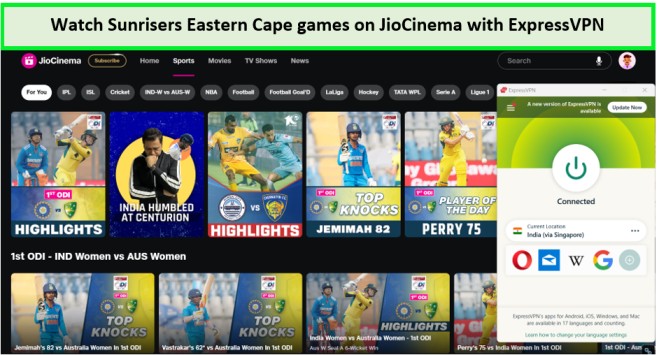 Watch-Sunrisers-Eastern-Cape-games-outside-India-on-JioCinema-with-ExpressVPN