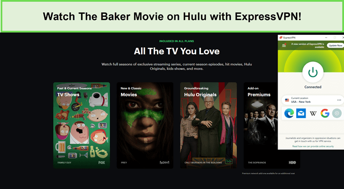 Watch-The-Baker-Movie-outside-USA-on-Hulu-with-ExpressVPN
