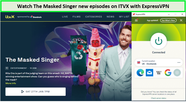  Sieh dir die neuen Folgen von The Masked Singer an. in - Deutschland -auf-ITVX-mit-ExpressVPN 