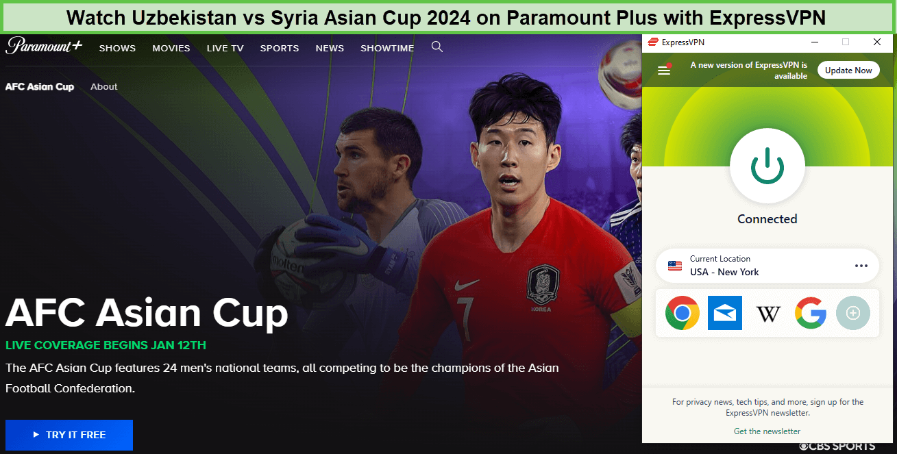 Guarda-Uzbekistan-vs-Syria-Asian-Cup-2024- in - Italia -su-Paramount-Plus-con-ExpressVPN 