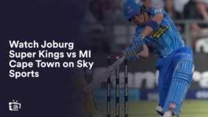 Guarda Joburg Super Kings vs MI Cape Town in Italia su Sky Sports