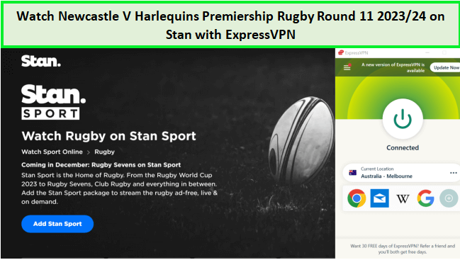 Watch-Newcastle-V-Harlequins-Premiership-Rugby-Round-11-2023/24-in-Italy-On-Stan