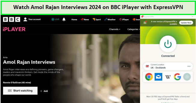  Regardez les interviews de Amol Rajan en 2024 in-France -Sur-BBC-iPlayer -Sur BBC iPlayer 