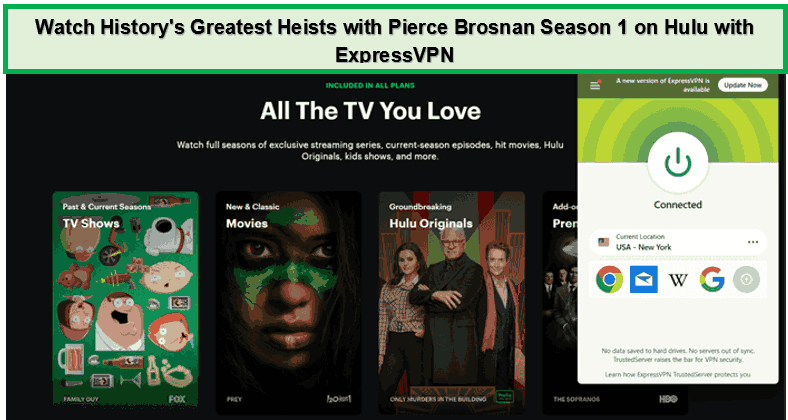watch-historys-greatest-hiests-with-pierce-brosnan-season-1-on-hulu-in-South Korea-with-expressvpn