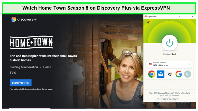 Watch-Home-Town-Season-8-outside-US-on-Discovery-Plus-via-ExpressVPN