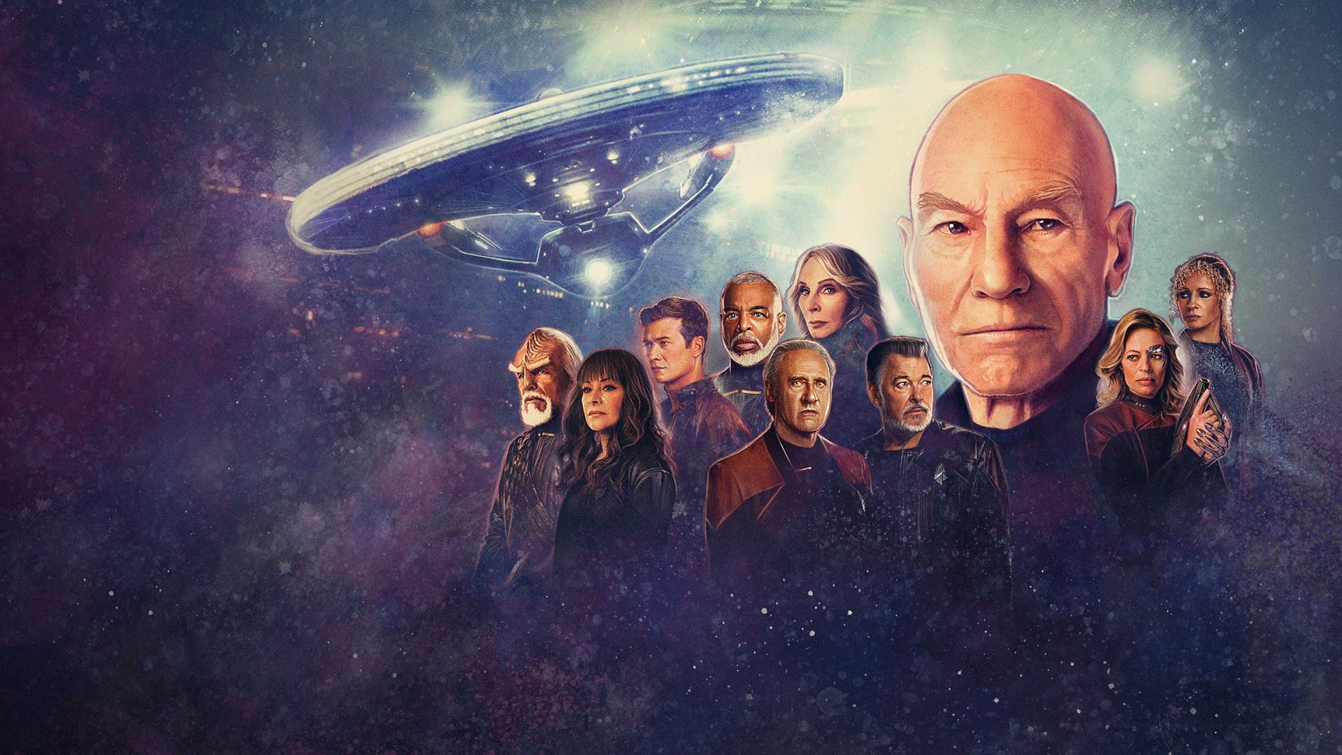  Star-Trek-Picard Star-Trek-Picard est une série télévisée américaine de science-fiction créée par Gene Roddenberry. Elle met en vedette le personnage de Jean-Luc Picard, un capitaine de vaisseau spatial de la Fédération des Planètes Unies. La série suit les aventures de Picard et de son équipage à bord du vaisseau spatial USS Enterprise-D alors qu'ils explorent l'espace et font 