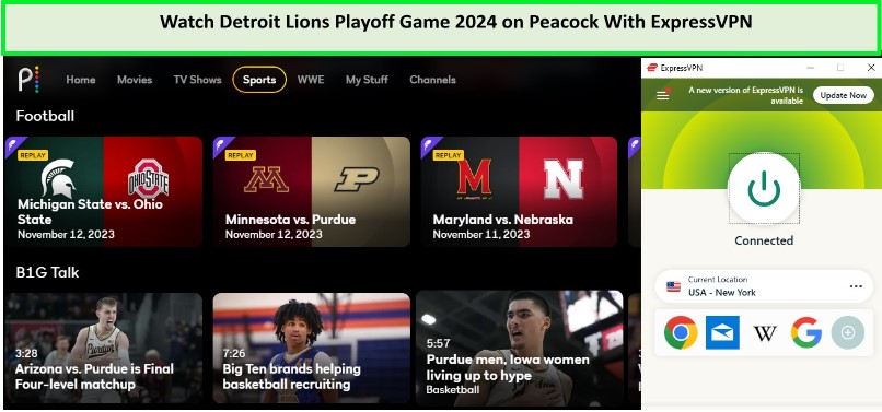 Watch-Detroit-Lions-Playoff-Game-2024-in-South Korea-on-Peacock-with-ExpressVPN