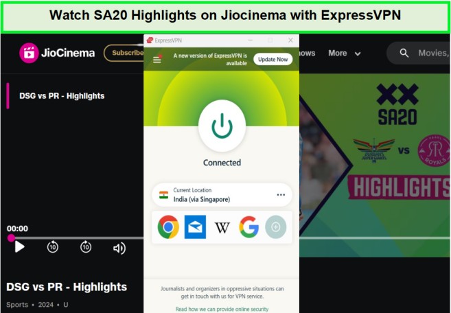 Watch-sa20-highlights-in-New Zealand-on-jiocinema-with-ExpressVPN 