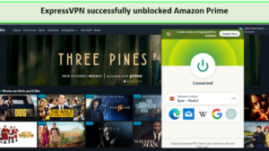  ExpressVPN desbloquea Amazon Prime 