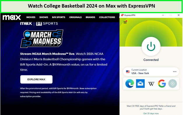 Watch-College-Basketball-2024-in-Spain-on-Max-with-ExpressVPN