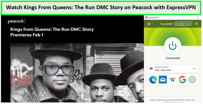 Watch-Kings-From-Queens-The-Run-DMC-Story-in-Hong Kong-on-Peacock-with-ExpressVPN