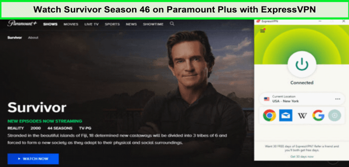 Watch-Survivor-Season-46-on-Paramount-Plus-in-India-with-ExpressVPN