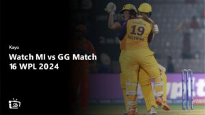 Watch MI vs GG Match 16 WPL 2024 in UAE on Kayo Sports