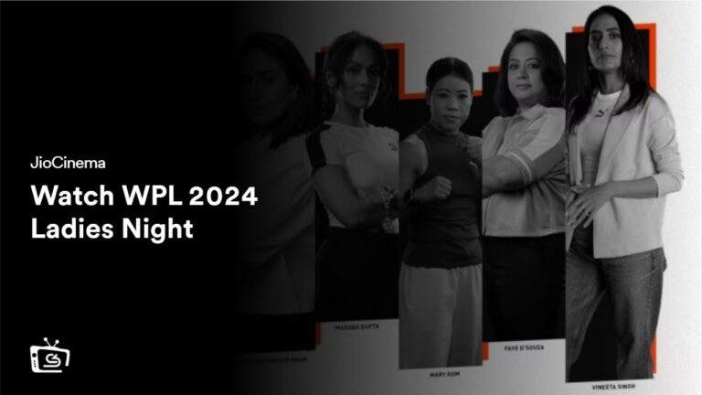 Watch WPL 2024 Ladies Night in Italy on JioCinema using ExpressVPN, a comprehensive guide.